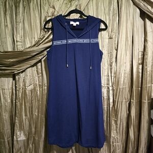 MICHAEL Michael Kors Navy Hoodie Dress